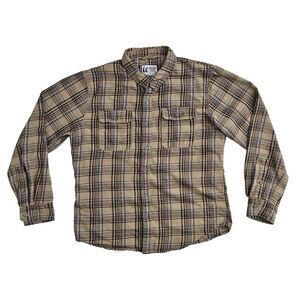 Marmot (Mens Medium) Bayview Midweight Plaid Flannel Long Sleeve Button Up Shirt